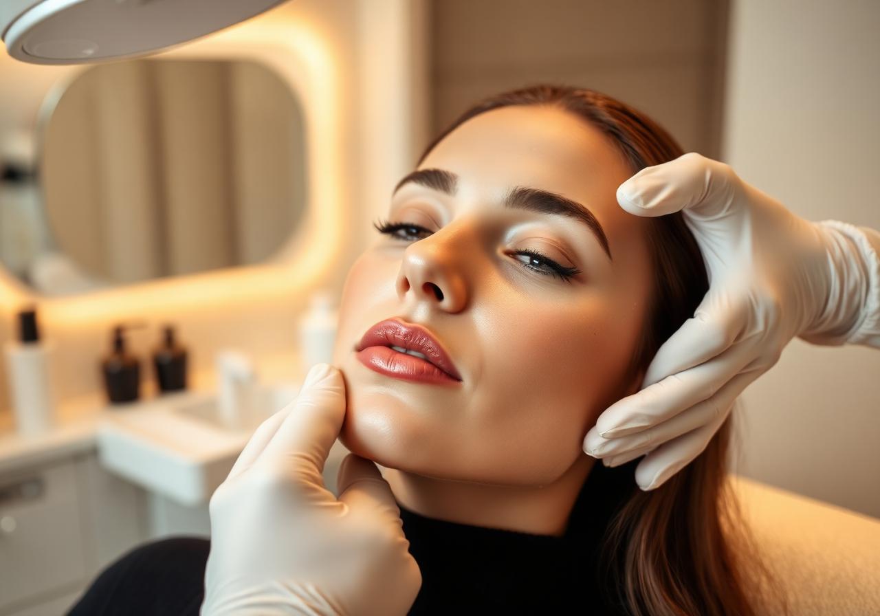 Gesichtswaxing